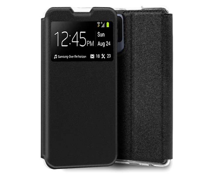 COOL FUNDA  FLIP COVER  TCL 403 LISO NEGRO