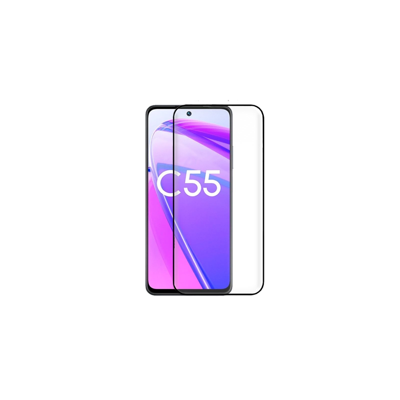 COOL PROTECTOR CRISTAL TEMPLADO REALME C55 / OPPO A98 5G (FULL 3D)