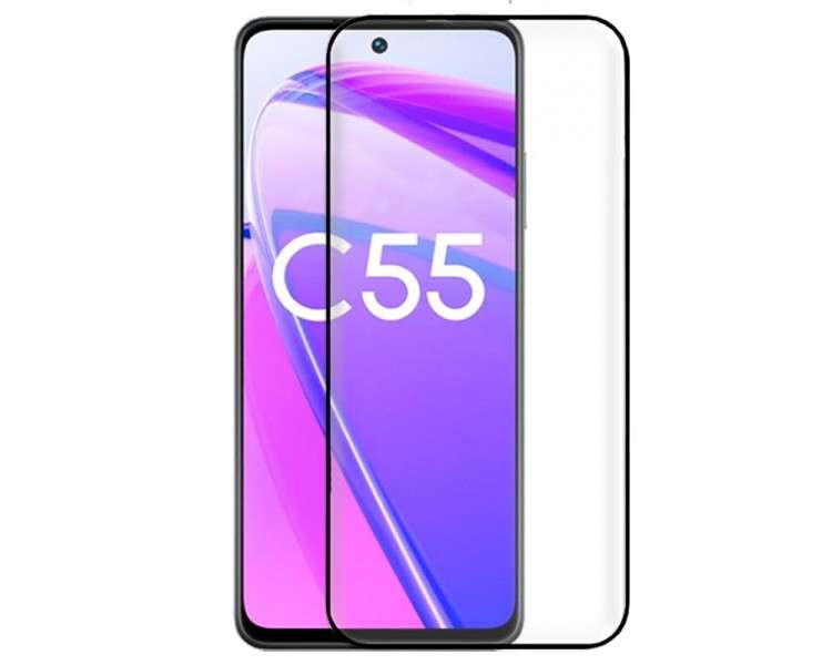 COOL PROTECTOR CRISTAL TEMPLADO REALME C55 / OPPO A98 5G (FULL 3D)