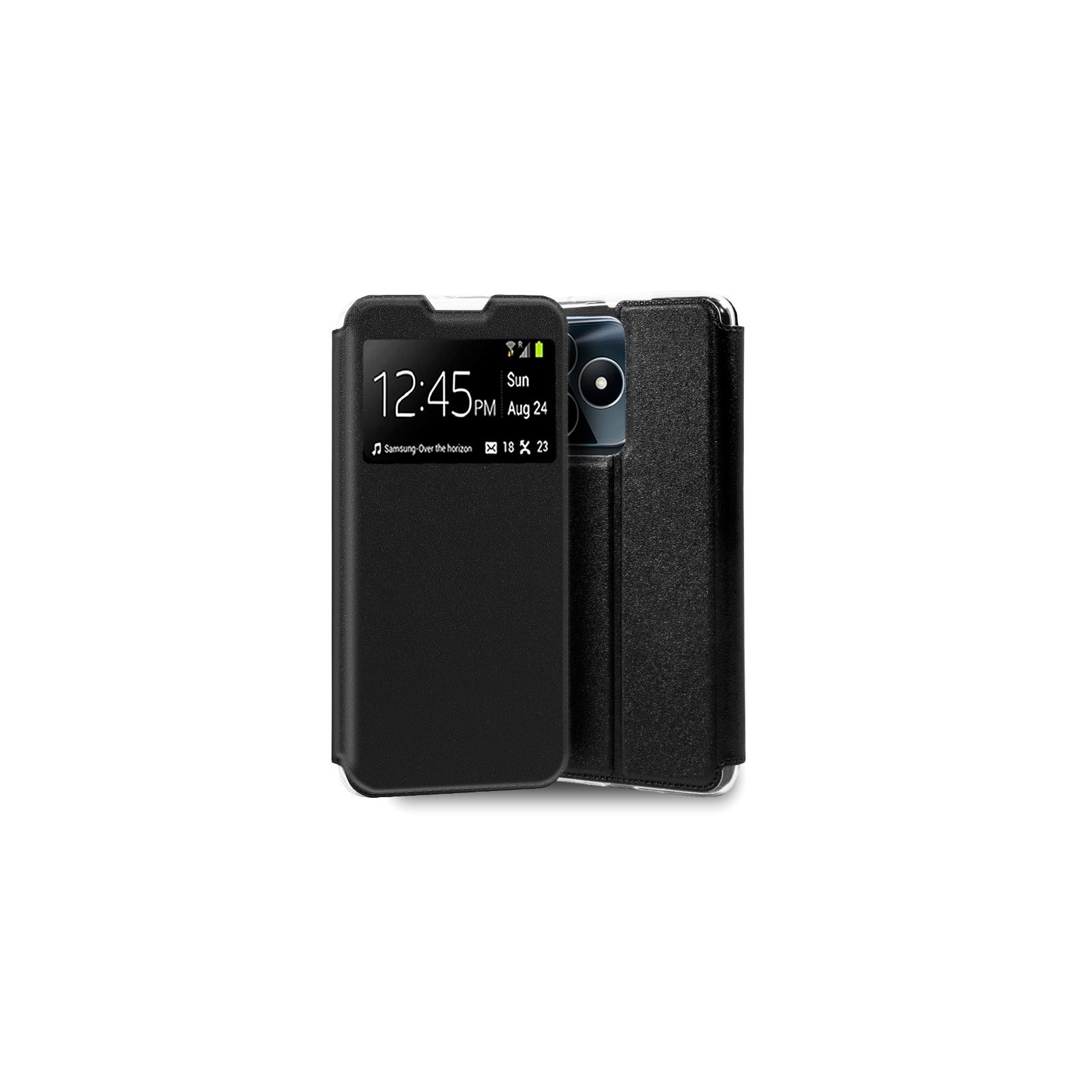 COOL FUNDA  FLIP COVER  REALME C53 / C51 LISO NEGRO