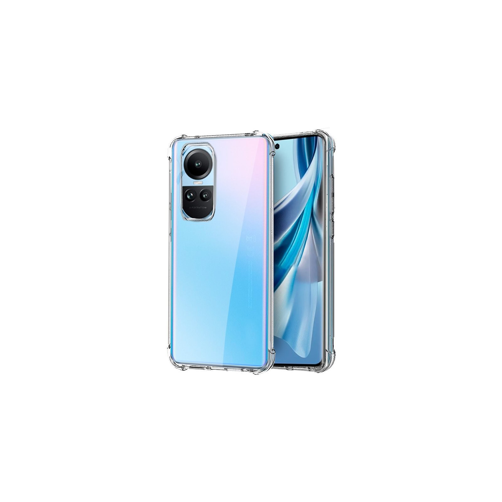 COOL CARCASA  OPPO RENO 10 5G / 10 PRO 5G ANTISHOCK TRANSPARENTE