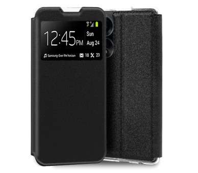 COOL FUNDA  FLIP COVER  OPPO A58 4G LISO NEGRO