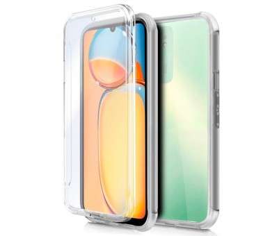 COOL FUNDA SILICONA 3D  XIAOMI REDMI 13C / POCO C65 (TRANSPARENTE FRONTAL + TRASERA)