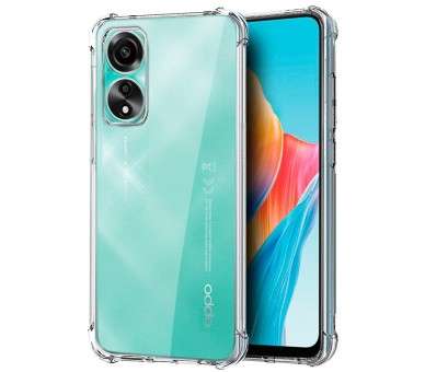 COOL CARCASA  OPPO A78 4G ANTISHOCK TRANSPARENTE