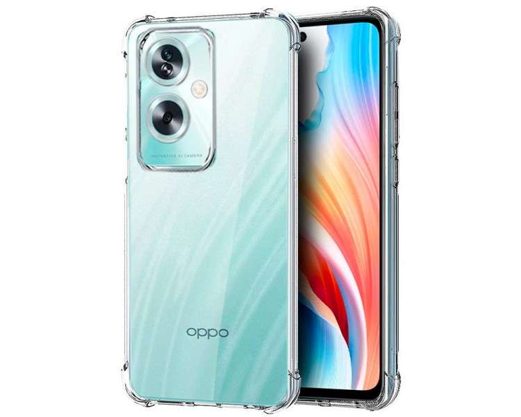 COOL CARCASA  OPPO A79 5G ANTISHOCK TRANSPARENTE