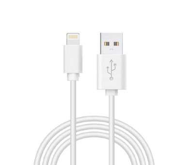 COOL CABLE USB   LIGHTNING IPHONE / IPAD (1.2 METROS) BLANCO