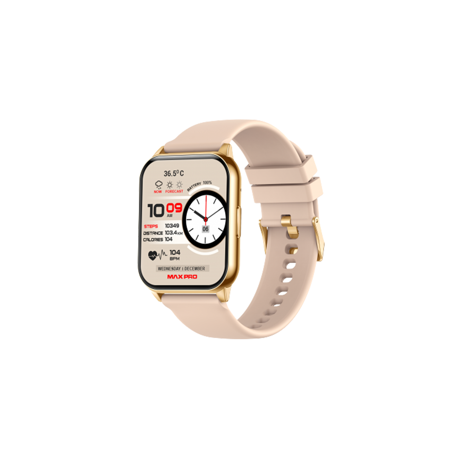 MAXCOM WATCH FW25 ARSEN PRO GOLD