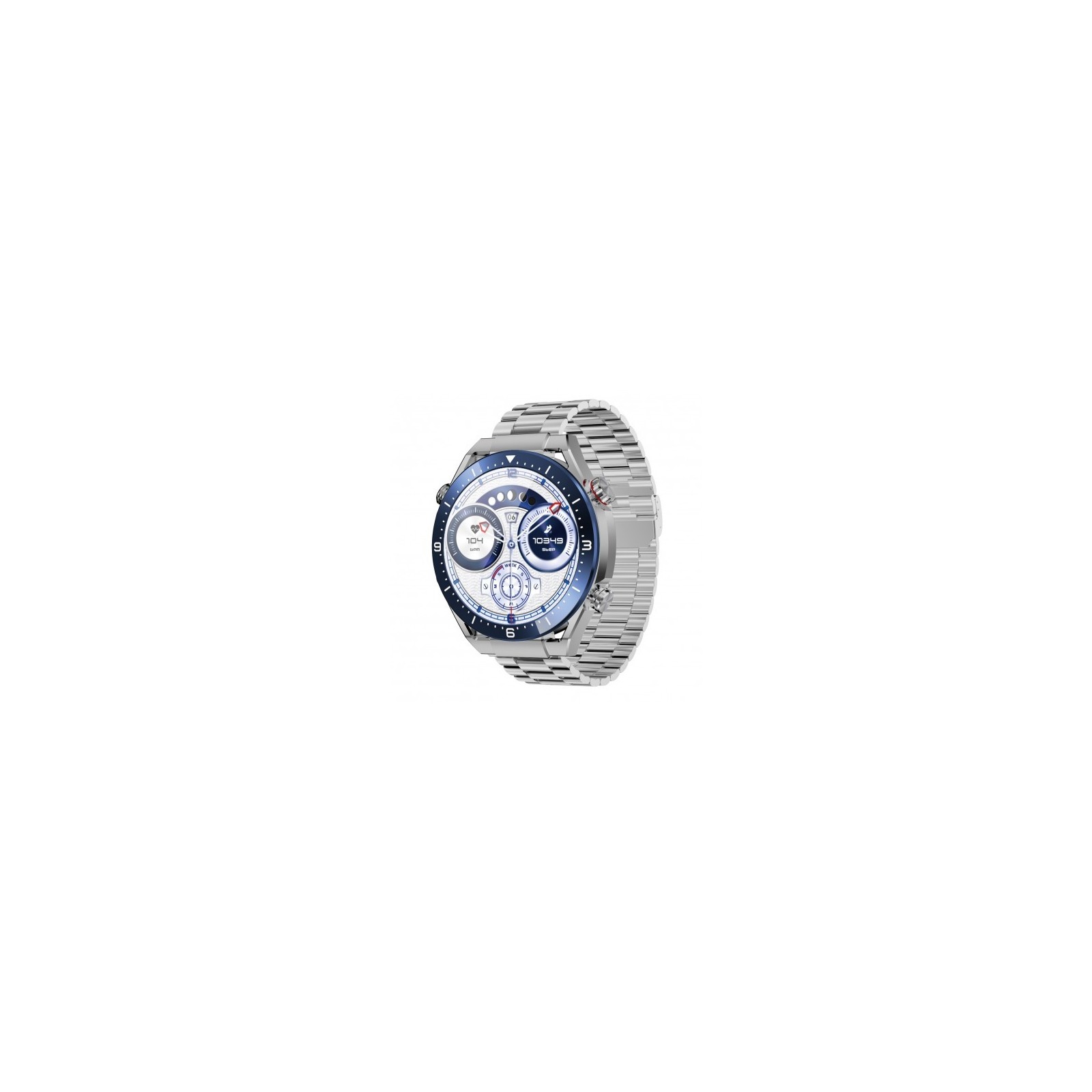 ECOWATCH EW01 SILVER BLUE