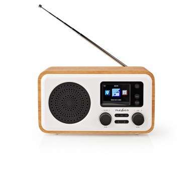 NEDIS RADIO| BLUETOOTH® | WI-FI | DAB+ | FM | INTERNET | 2.4 " | 7 W | DESPERTA.