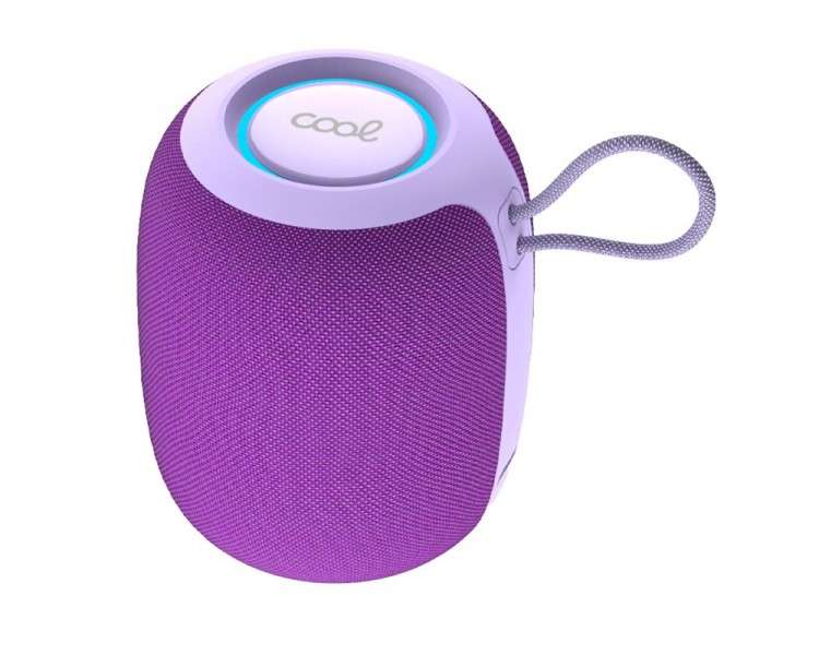 COOL ALTAVOZ BLUETOOTH  MÚSICA 6W  CORD TWS VIOLETA