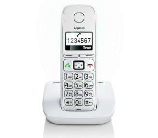 GIGASET TELEFONO DECT E290 TECLAS GRANDES WHITE
