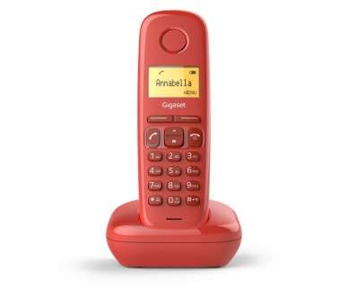 GIGASET TELEFONO DECT A170 ROJO