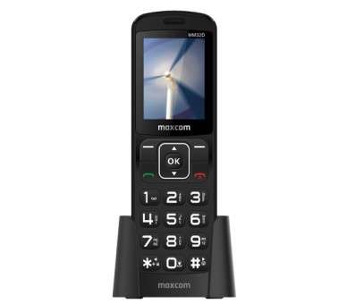 MAXCOM TELEFONO FIJO DEC MM32D 2,4" 2G SIM BLACK (NO RJ11)