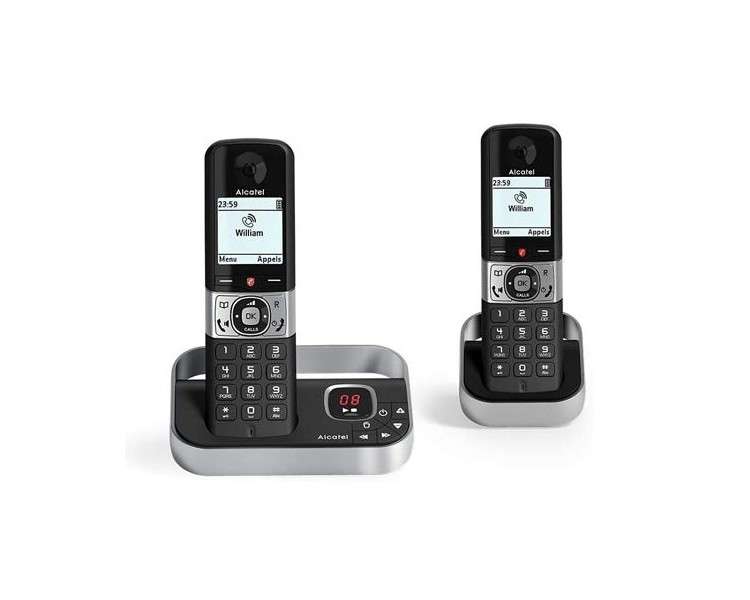 ALCATEL TELEFONO DEC F890 VOICE DUO  NEGRO