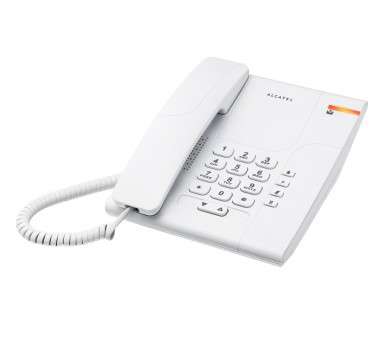 ALCATEL TELEFONO FIJO COMPACTO TEMPORIS 180 BLANCO