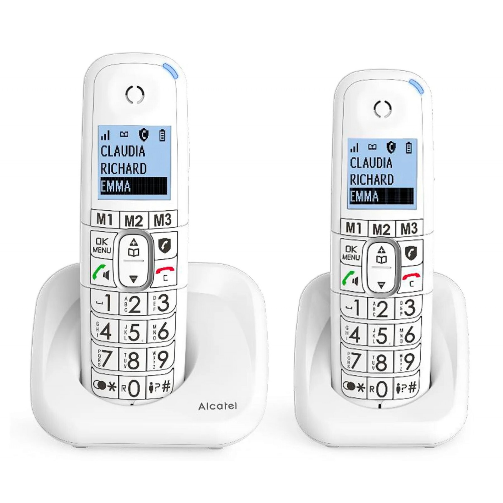 ALCATEL TELEFONO DEC XL785 DUO  WHITE