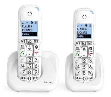 ALCATEL TELEFONO DEC XL785 DUO  WHITE