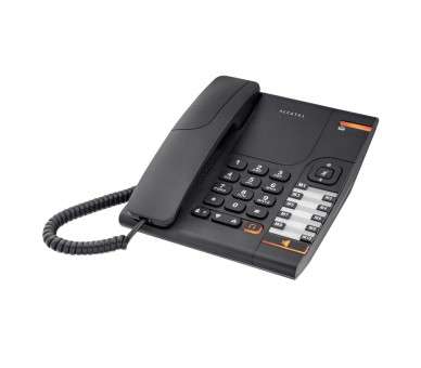 ALCATEL TELEFONO FIJO COMPACTO TEMPORIS 380 BLACK