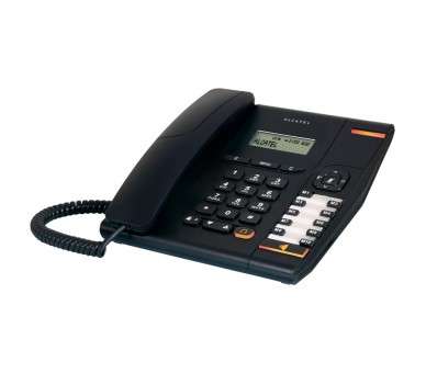 ALCATEL TELEFONO FIJO COMPACTO TEMPORIS 580 BLACK