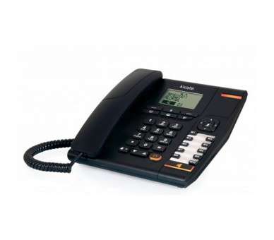 ALCATEL TELEFONO FIJO COMPACTO TEMPORIS 880 BLACK