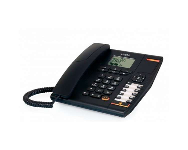 ALCATEL TELEFONO FIJO COMPACTO TEMPORIS 880 BLACK