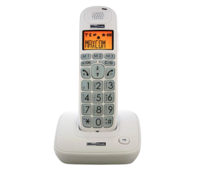 MAXCOM TELEFONO FIJO DEC MC6800 WHITE