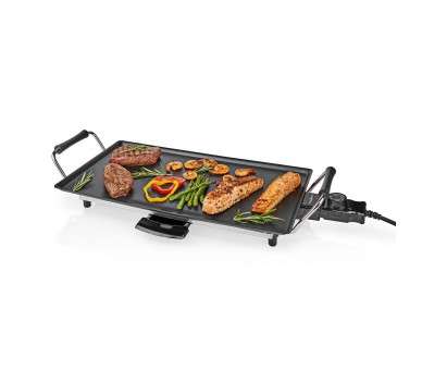 NEDIS GRILL TEPPANYAKI DE MESA | 5 CONFIGURACIONES DE CALOR