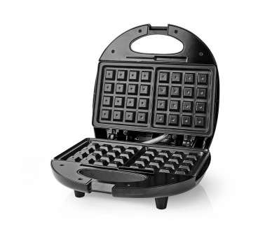 NEDIS WAFFLE | GOFRES  | 22 X 12 CM | 750 W | CONTROL AUTOMÁTICO DE TEMPERATURA