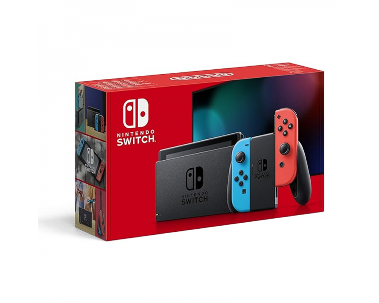 NINTENDO SWITCH AZUL NEÓN/ROJO NEÓN