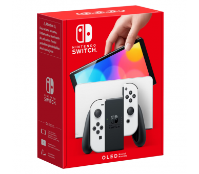 NINTENDO SWITCH (VERSIÓN OLED) BLANCA