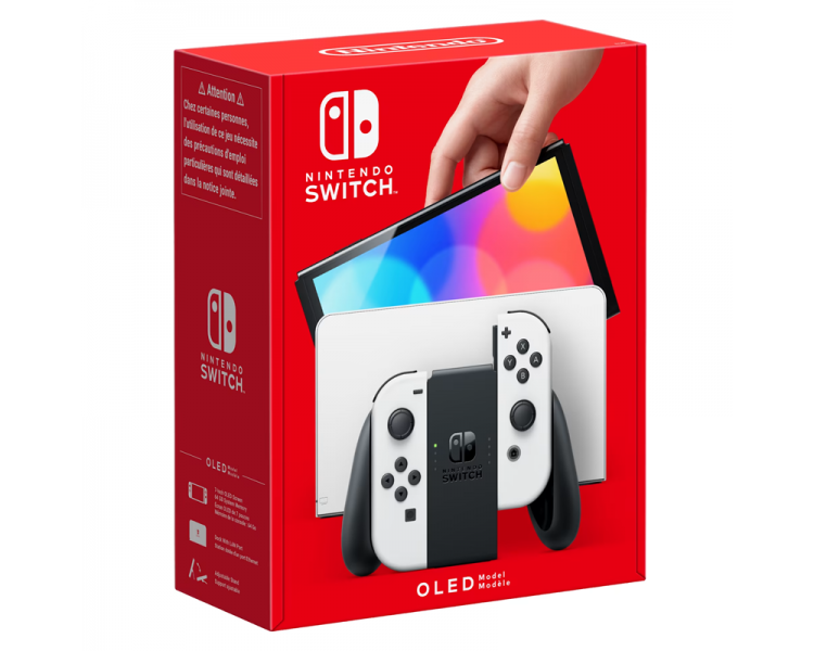 NINTENDO SWITCH (VERSIÓN OLED) BLANCA