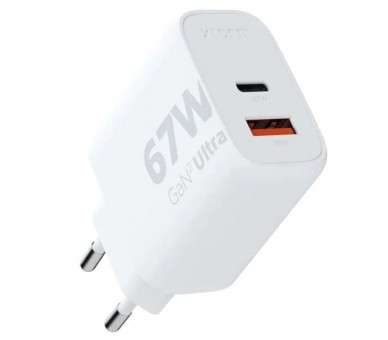 h267W GaN2 Ultra Wall Charger h2divpEste cargador de pared GaN Ultra de 67 W esta disenado para ser mas compacto y potente que 