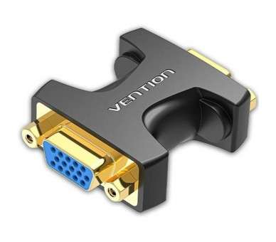 h2Adaptador Vention VGA hembra a hembra h2pbTransferencia de senal de video HD 1080P b pp ppConector VGA estandar de 15 pines c