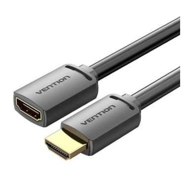 ph2Vention Cable extension HDMI20 5m Negro h2pEl cable de video Vention HDMI 20 Extension 4K HD Cable PVC Tipo 1M Negro conecta