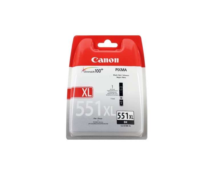 Canon Cartucho CLI 551BK XL Negro
