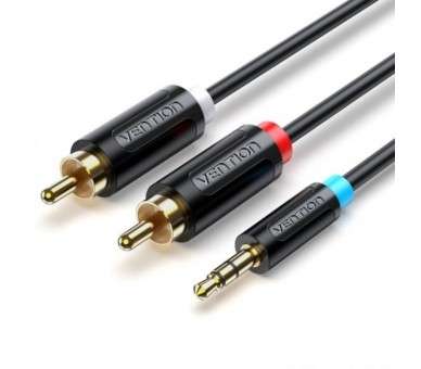 pul libEspecificaciones b li liConexiones 35 mm macho a 2RCA macho liliCable de audio li liColor negro li liLongitud 1m li ul p