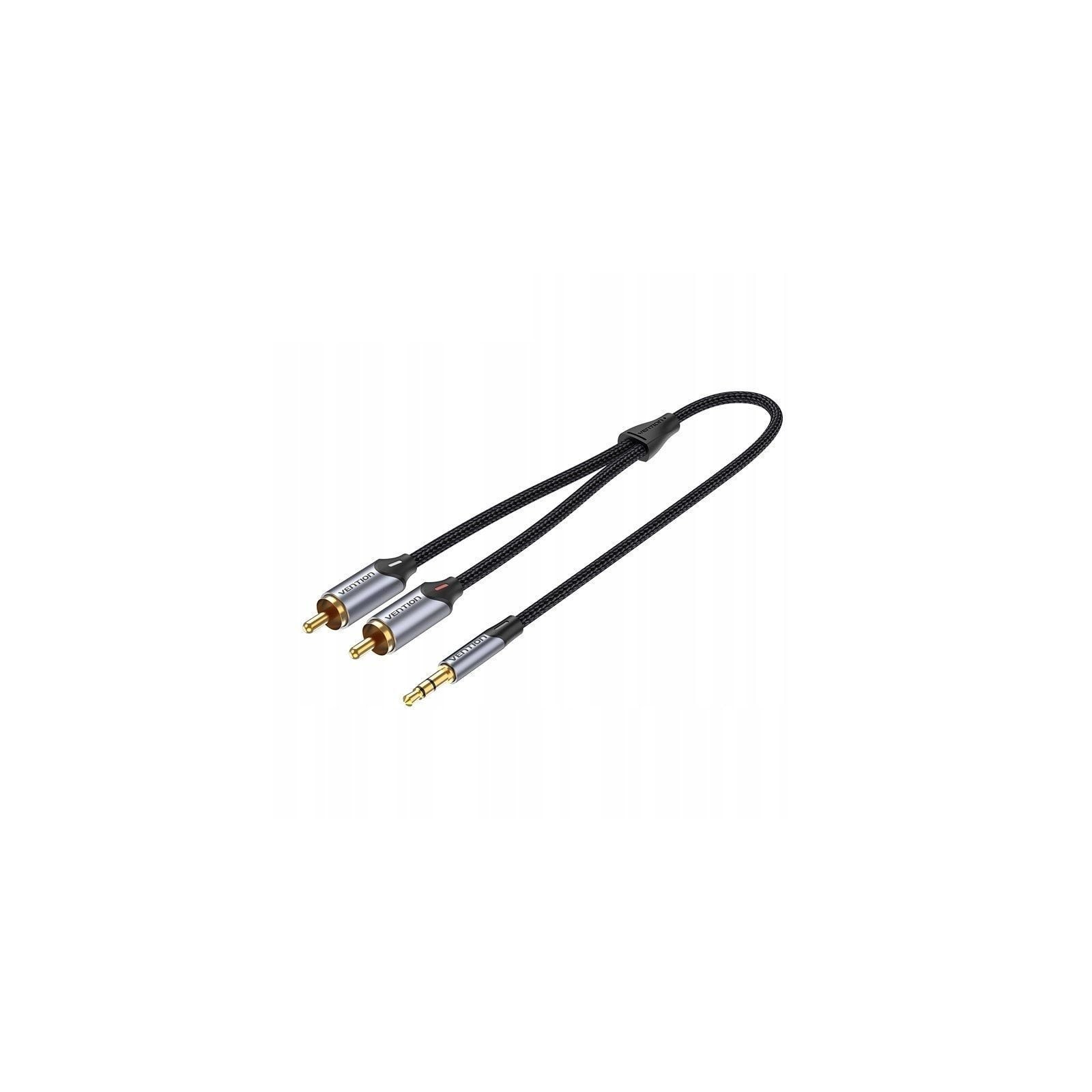 pul libEspecificaciones b li liConexiones 35 mm macho a 2RCA macho liliCable de audio li liColor gris liliLongitud 2m li ul p