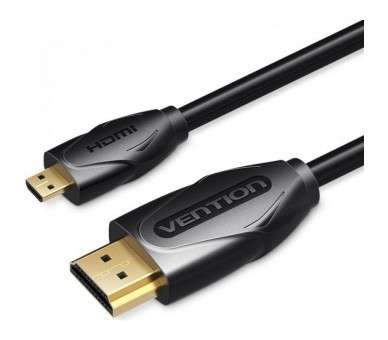 p ph2Cable de video Vention Micro HDMI a HDMI h2ullibEspecificaciones b liliAlta Velocidad 102Gbps 60hz liliSoporte 1080p y 3D 