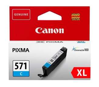 Canon Cartucho CLI 571CY XL Cian