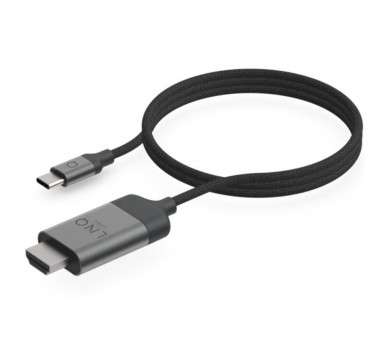 h2Adaptador HDMI 4K Cable 2m HDR h2ppEl cable adaptador HDMI LINQ se instala rapidamente y sin esfuerzo solo conectelo y listo 