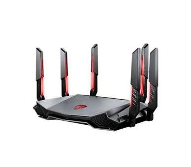 WIRELESS ROUTER MSI RADIX AXE6600 GAMING 6E TRIBAN