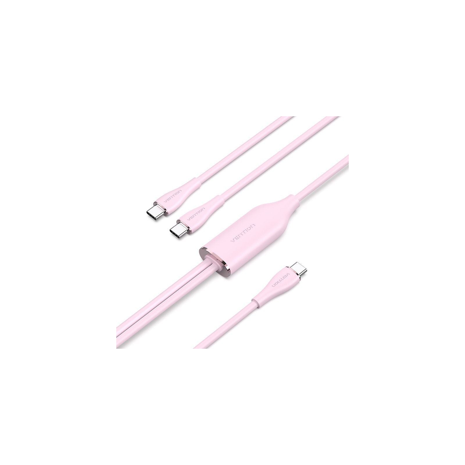 pul libEspecificaciones b li liTipo de cable USB li liConexiones USB Tipo C Macho 2 x USB Tipo C Macho li liColor Rosa liliLong