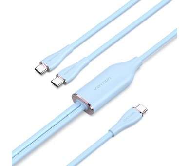 pul libEspecificaciones b li liTipo de cable USB li liConexiones USB Tipo C Macho 2 x USB Tipo C Macho li liColor Azul liliLong