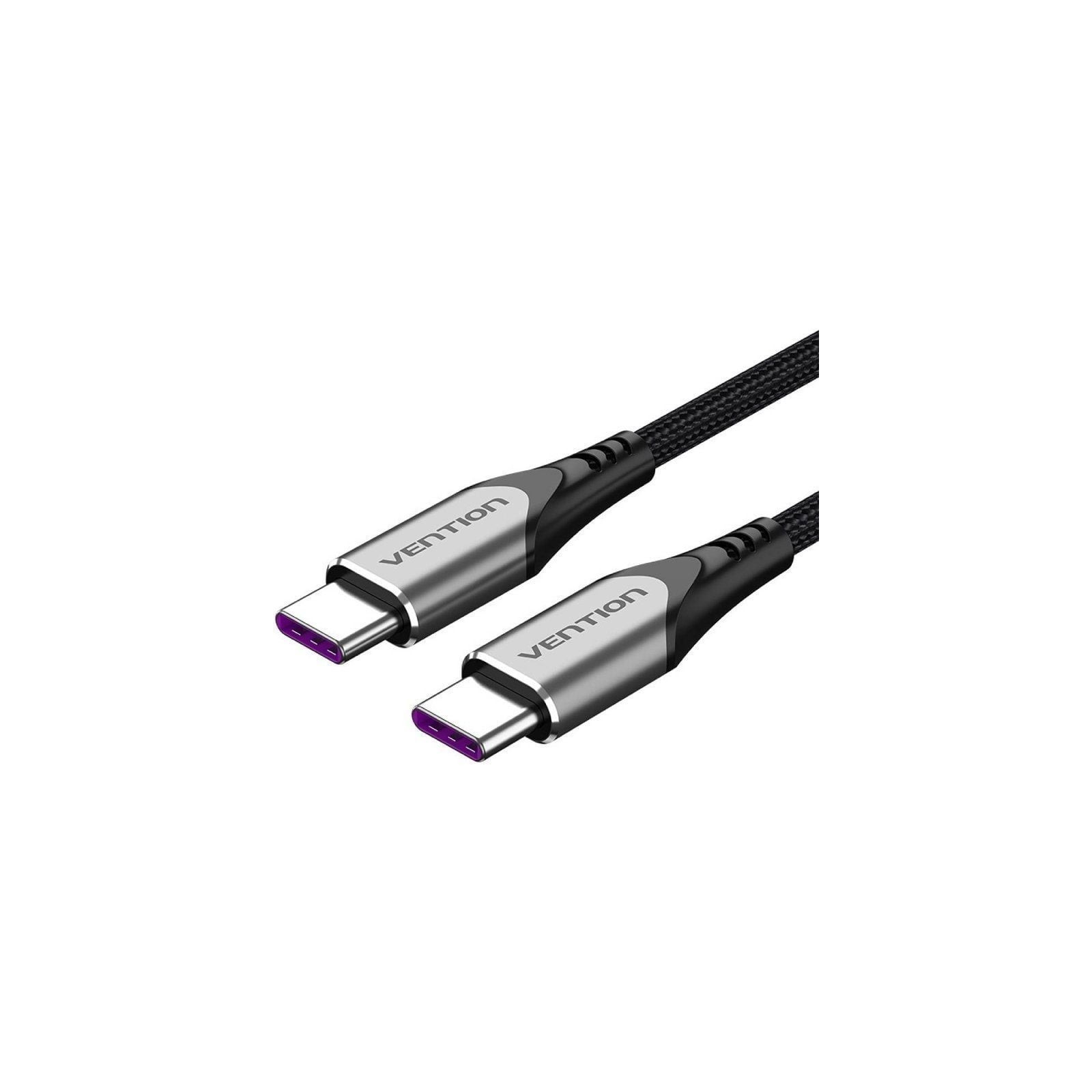 h2Cable de carga rapida Vention USB C a USB C 20 compatible con PD100W h2p ph2Carga rapida h2p2 25 horas puede estar llena MacB