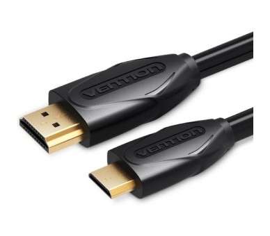 p ph2Cable de video Vention Mini HDMI a HDMI h2pCable Mini HDMI a HDMI convierta mini HDMI a sus dispositivos en HDMI estandar 