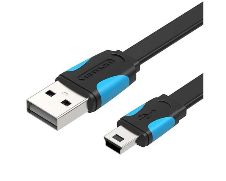 h2Cable USB 20 a Mini USB Macho Macho 10m h2divpullibEspecificaciones b liliCaracteristicas plano carga rapida liliCertificacio