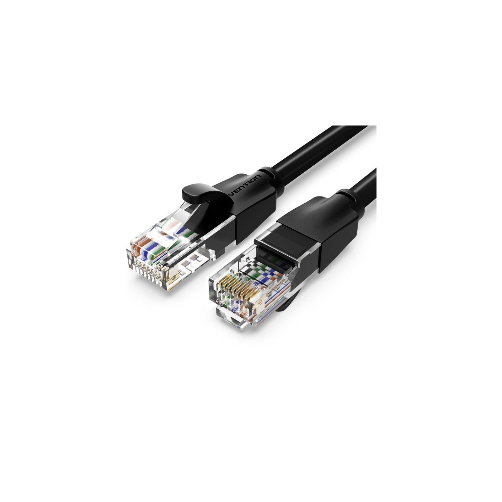 h2Cable RJ45 Vention IBEBS Cat6 UTP 25m negro h2pbr pppullibEspecificaciones b liliClase de cable liliUTP liliCategoria Etherne