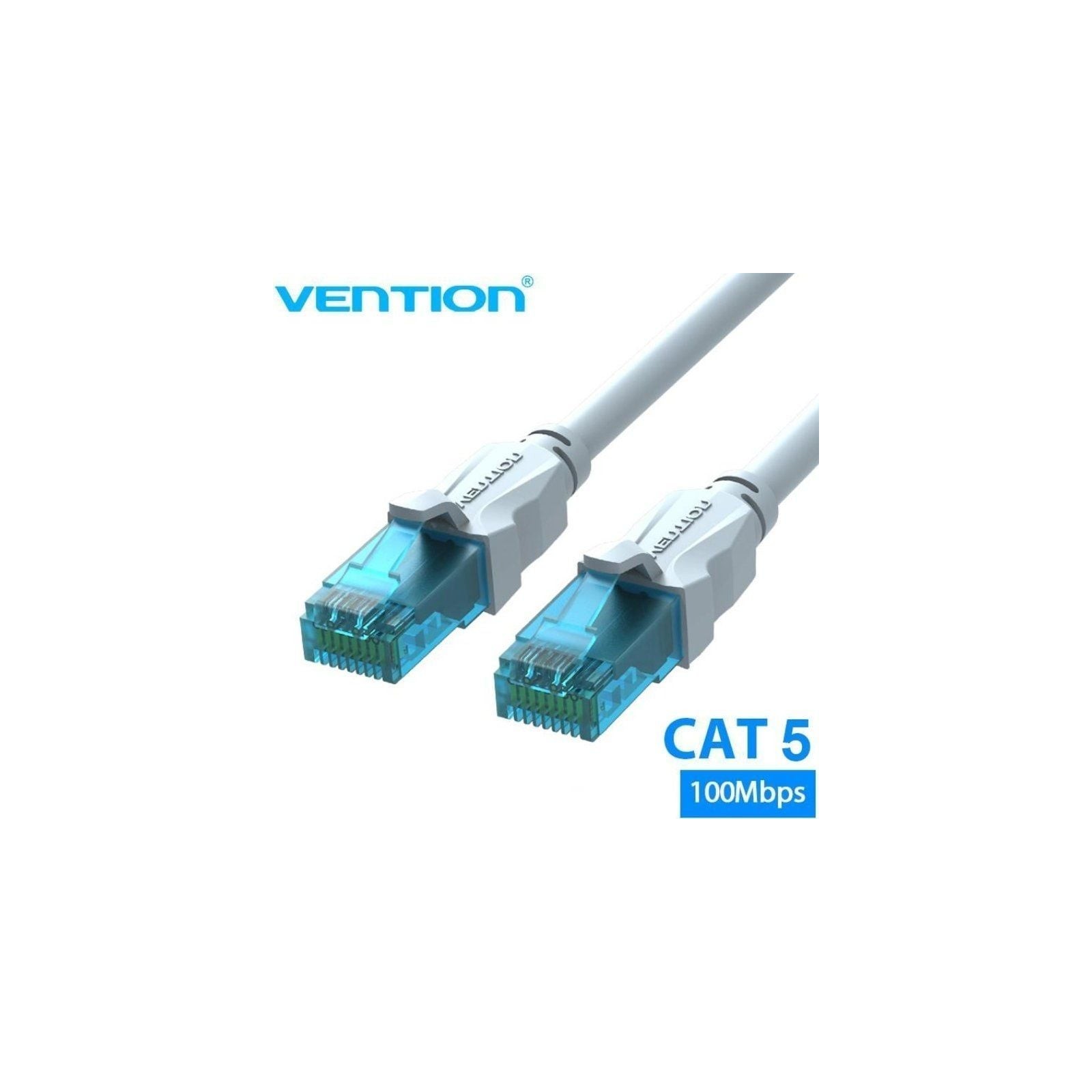 ph2Cable de red UTP CAT5E h2pCable de red prefabricado Vention Cat 5e con diseno elegante y sofisticado con 2 conectores positi