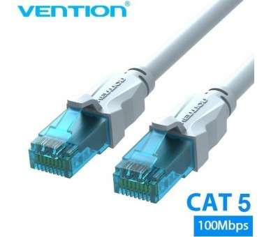 ph2Cable de red UTP CAT5E h2pCable de red prefabricado Vention Cat 5e con diseno elegante y sofisticado con 2 conectores positi