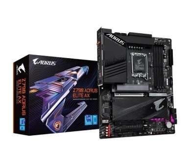 h2Z790 AORUS ELITE AX h2p pp pulliIntel Socket LGA 1700 compatible con procesadores de las series 14ª 13ª y 12ª generacion l